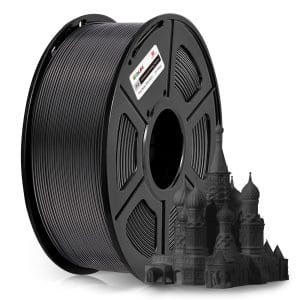 Filamento CoLiDo PLA+ Black 1.75mm 1kg para impresión 3D de alta precisión y acabado prolijo.