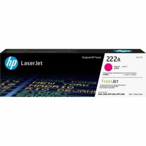 Cartucho de tóner HP 222A magenta W2223A original de rendimiento estándar para impresoras láser HP.