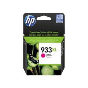 Cartucho de tinta HP 933XL magenta CN055AL original de alto rendimiento para impresoras OfficeJet 6700 Premium.