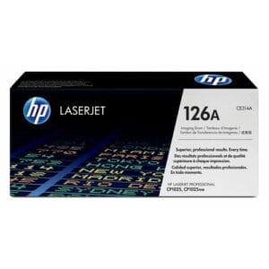 Tambor de imagen HP 126A CE314A original de transferencia láser para impresoras Color LaserJet Pro CP1025.