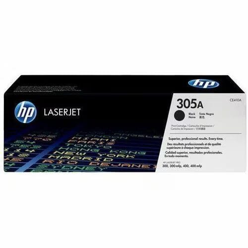 Tóner HP 305A CE410A negro original
