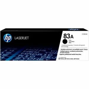 Tóner HP 83A CF283A negro original