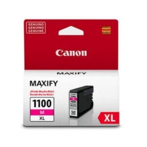 Cartucho de tinta Canon PGI-1100XL M magenta 9209B001 original de alta capacidad para impresora multifuncional MAXIFY MB2010.