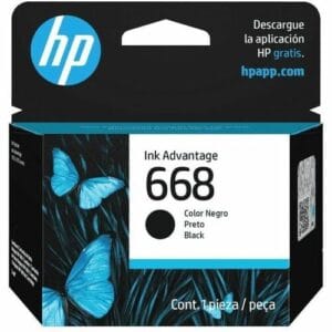 HP 668 NEGRO ORIGINAL INK ADVANTAGE CART
