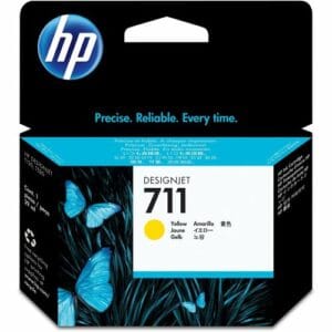 Cartucho de tinta HP 711 Amarillo Original