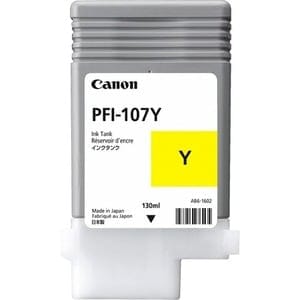 Cartucho de tinta Canon PFI-107Y Amarillo Original