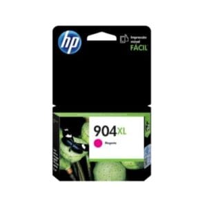 Cartucho de tinta HP 904XL magenta T6M08AL original de alto rendimiento para impresoras OfficeJet Pro 6970 y 6860.