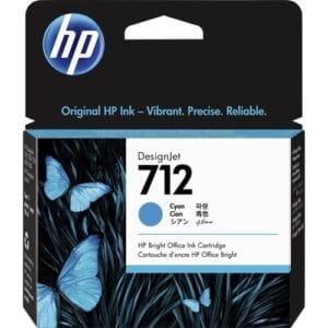 Cartucho de tinta HP 712 Cian Original 3ED67A