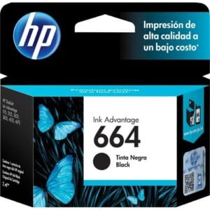 HP 664 Negro cartucho de tinta original F6V29AL