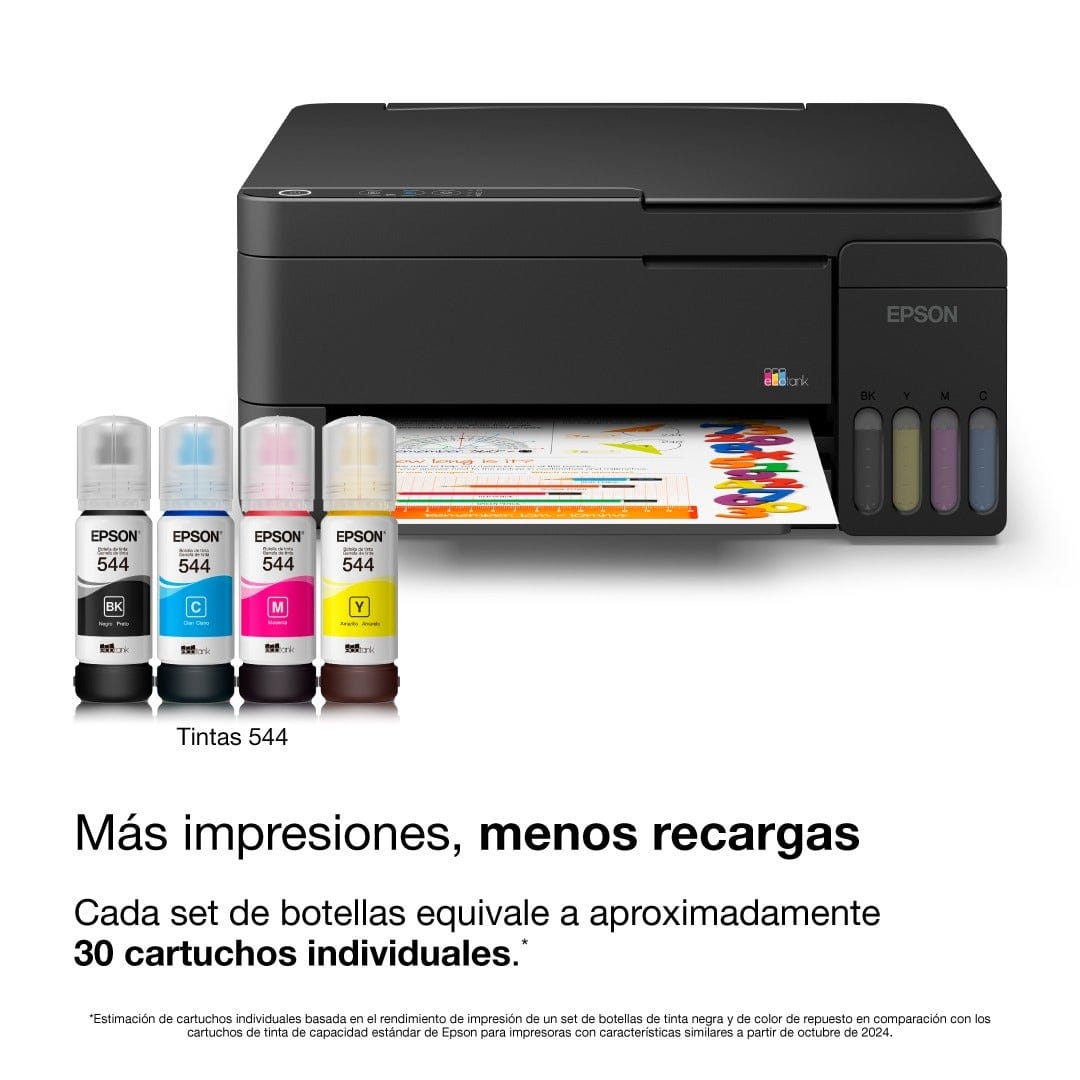 Epson Impresora Multifuncional EcoTank L3310 - Imagen 3