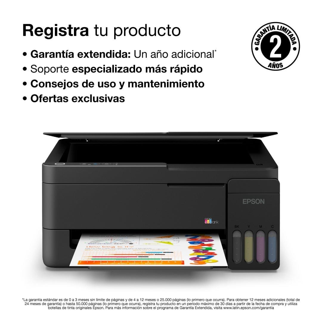 Epson Impresora Multifuncional EcoTank L3310 - Imagen 5