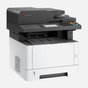 Impresora multifuncional láser monocromática Kyocera ECOSYS MA4000wifx Wi-Fi 4 en 1 con alimentador DSDP y 42 ppm[cite: 4].