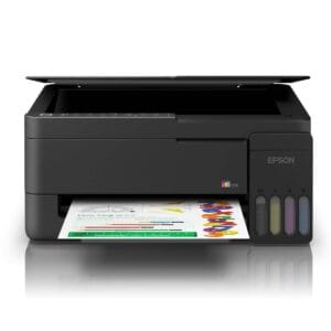 Impresora multifuncional inalámbrica Epson EcoTank L3350 Wi-Fi 3 en 1 con sistema continuo y botellas de tinta 544.