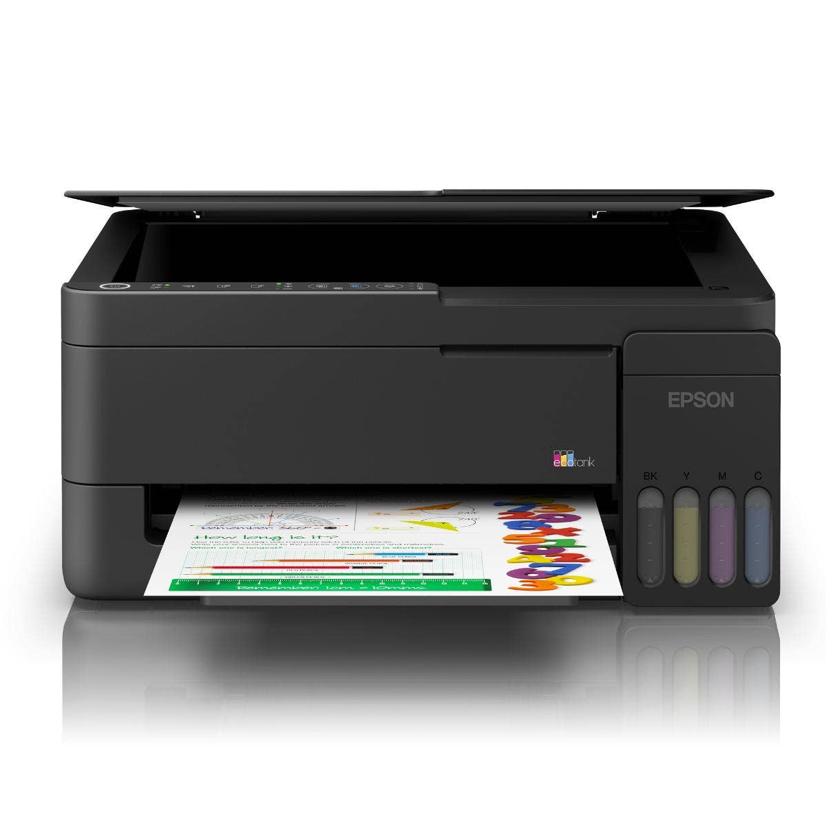 Impresora multifuncional inalámbrica Epson EcoTank L3350 Wi-Fi 3 en 1 con sistema continuo y botellas de tinta 544.