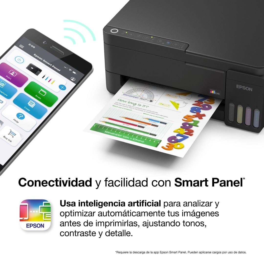 Epson Impresora Multifuncional EcoTank L3350 - Imagen 8