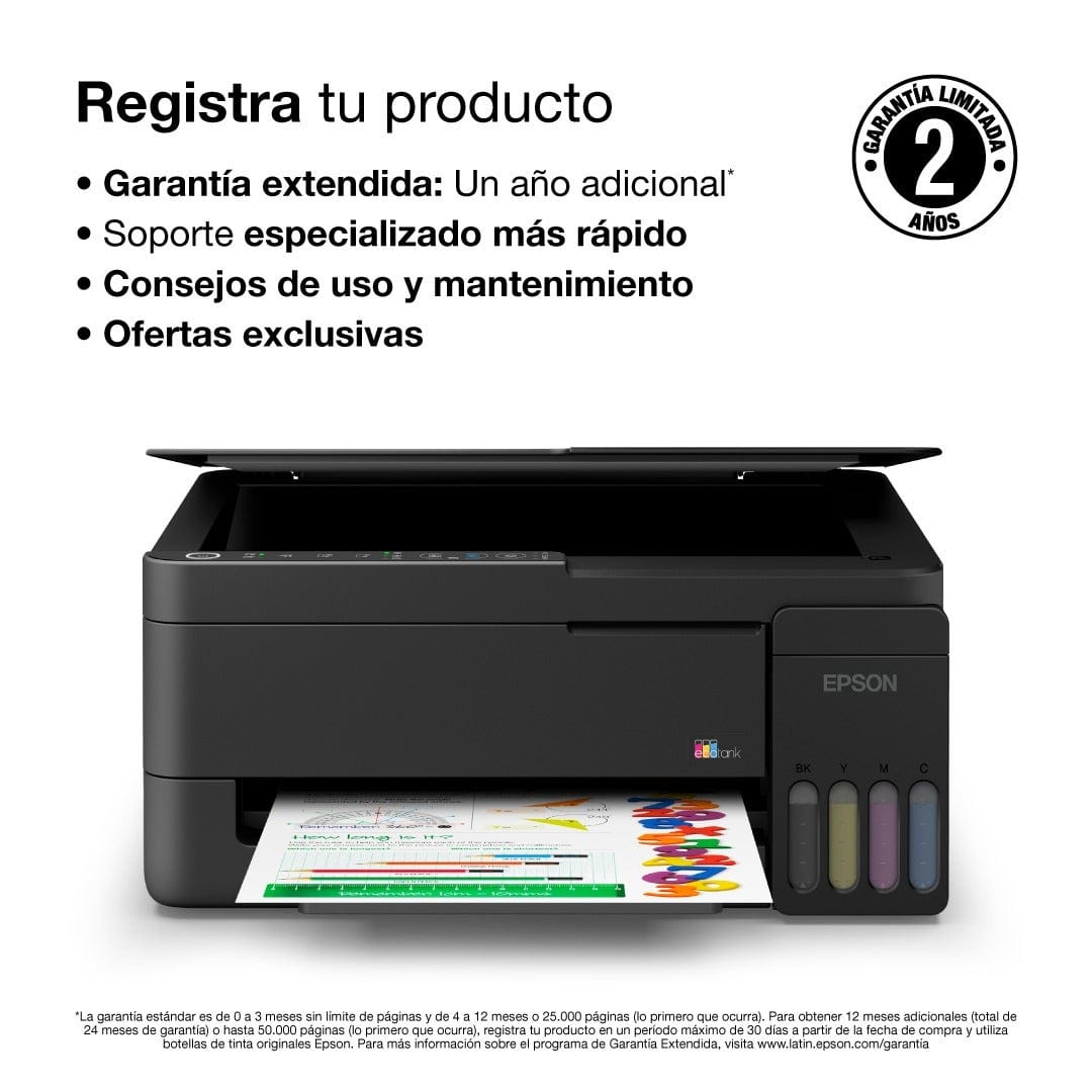 Epson Impresora Multifuncional EcoTank L3350 - Imagen 3