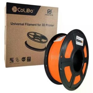 Filamento 3d Pla Colido De 1.75mm Y 1kg Naranja