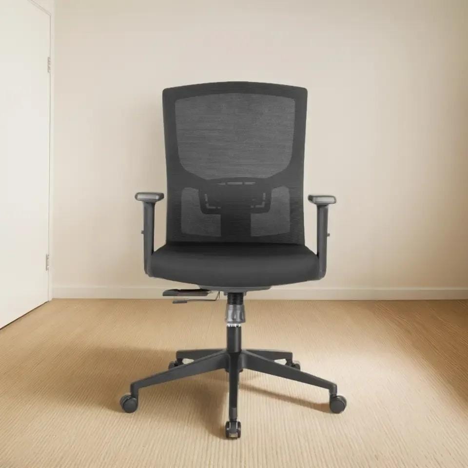 Silla Ergonómica Altura Regulable Ch05-16, Ergostore Negro Malla Y Poliester - Imagen 5