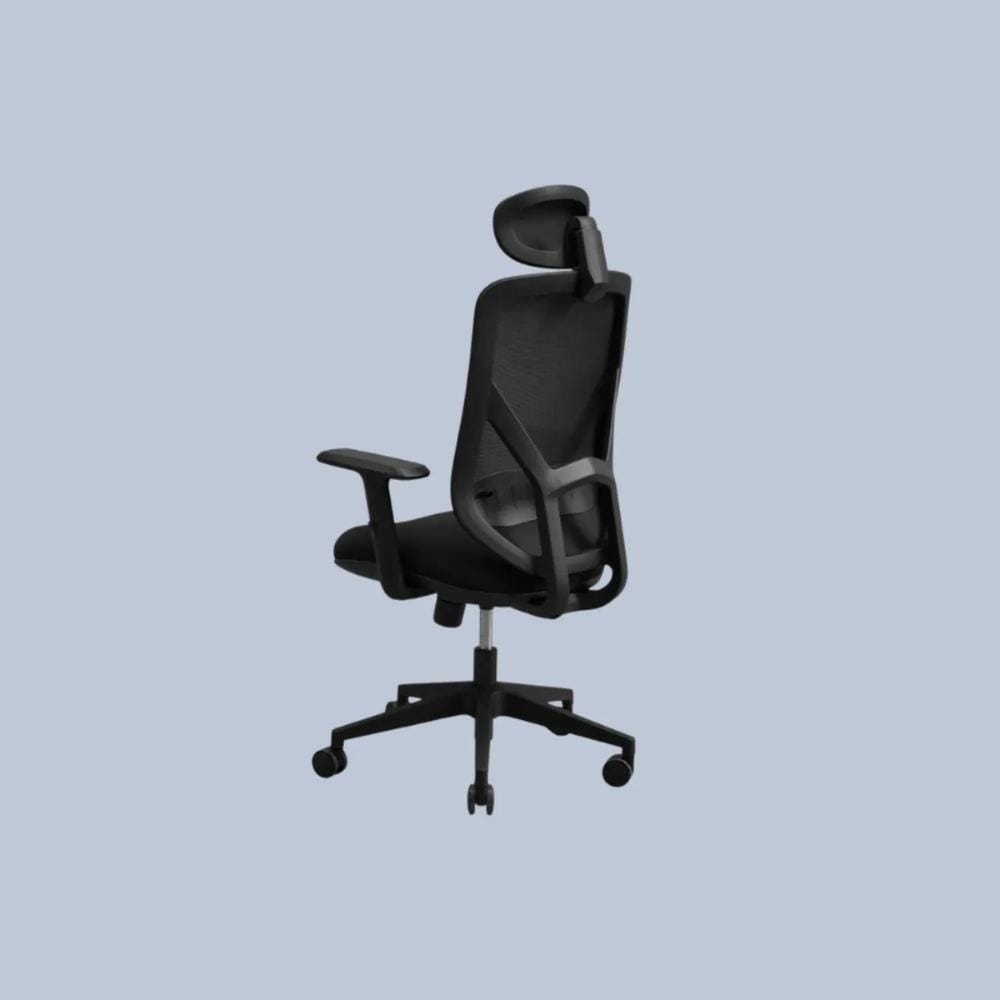 Silla Ergonomica Onesit Oxford Negra Negro Malla Y Poliester - Imagen 2