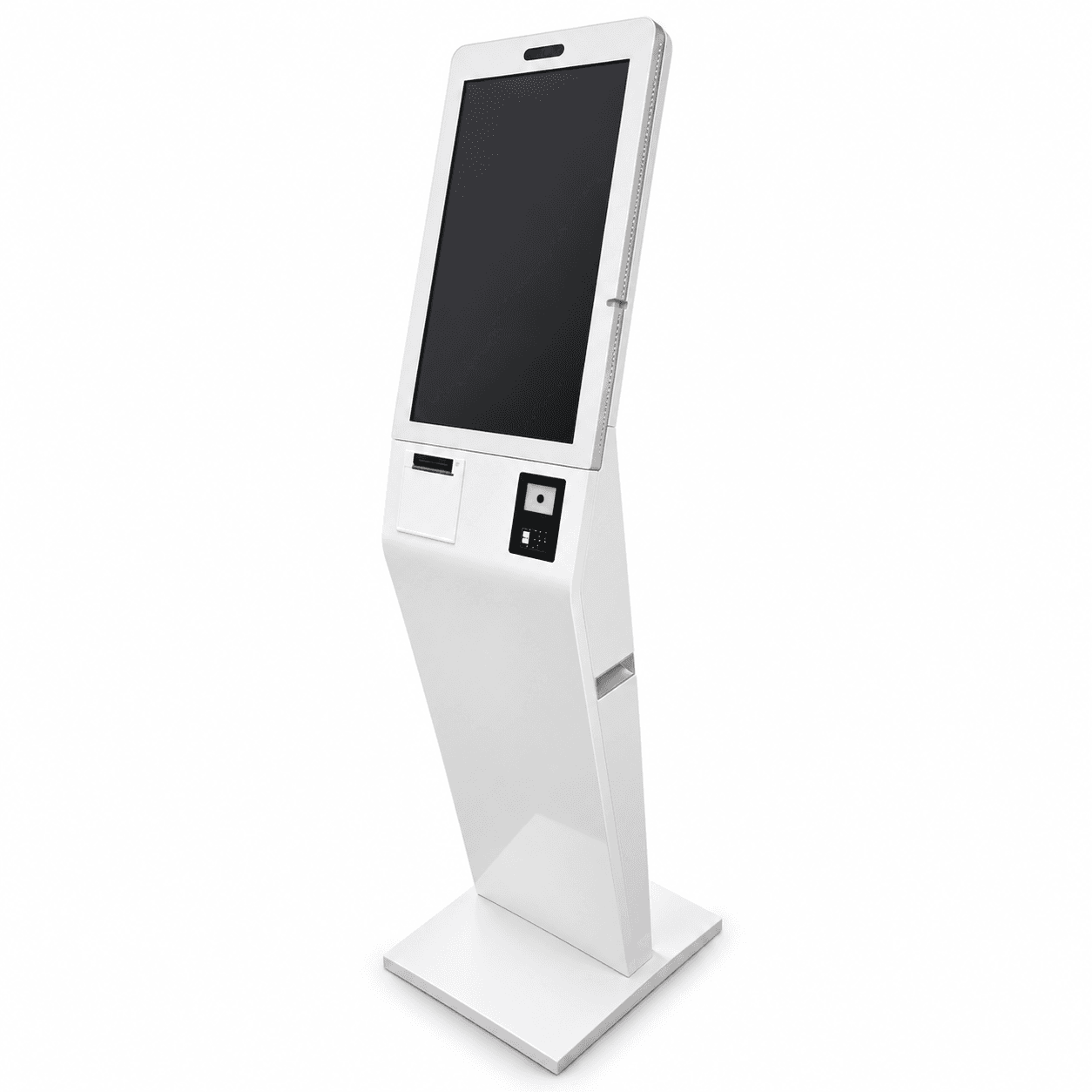 Tótem pedestal de autoatención Remote Media